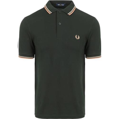 T-shirt Fred Perry Polo M3600 Donkergroen U94