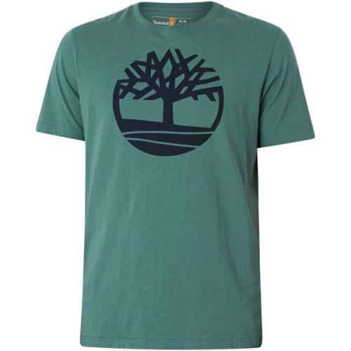 T-shirt Korte Mouw Timberland T-shirt met boomlogo