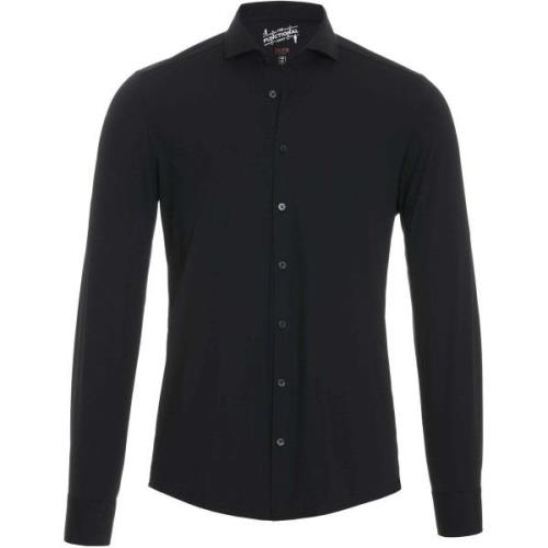 Overhemd Lange Mouw Pure H.Tico The Functional Shirt Zwart