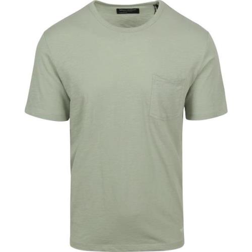 T-shirt Marc O'Polo T-Shirt Slubs Lichtgroen