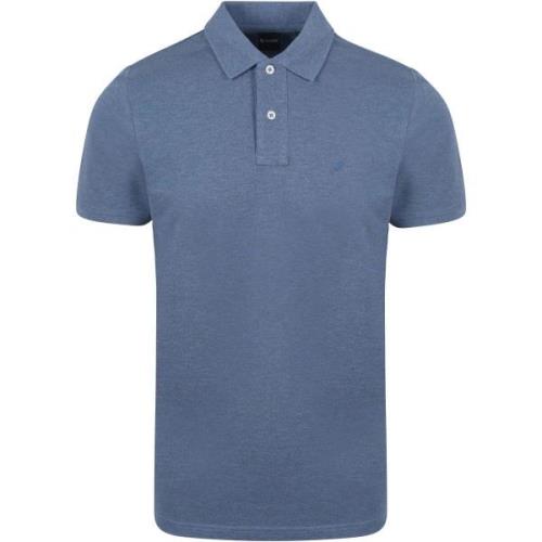T-shirt Suitable Mang Poloshirt Blauw
