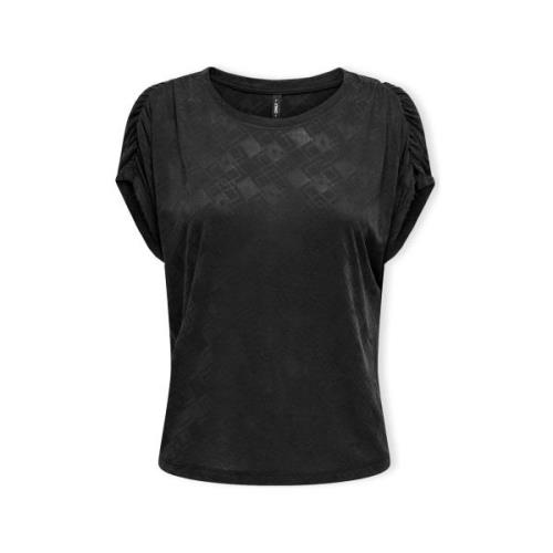 Blouse Only Top Free Life S/S - Black