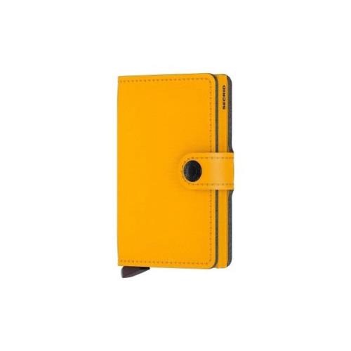 Portemonnee Secrid Miniwallet Yard - Ochre