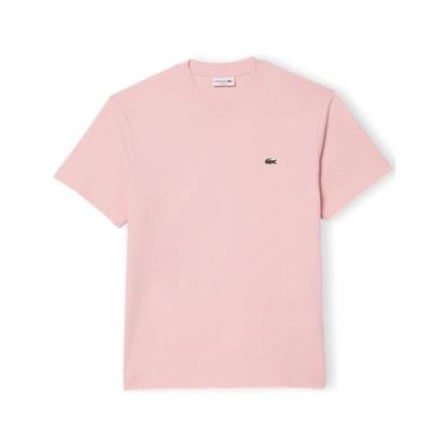 T-shirt Lacoste Classic Fit T-Shirt - Rose