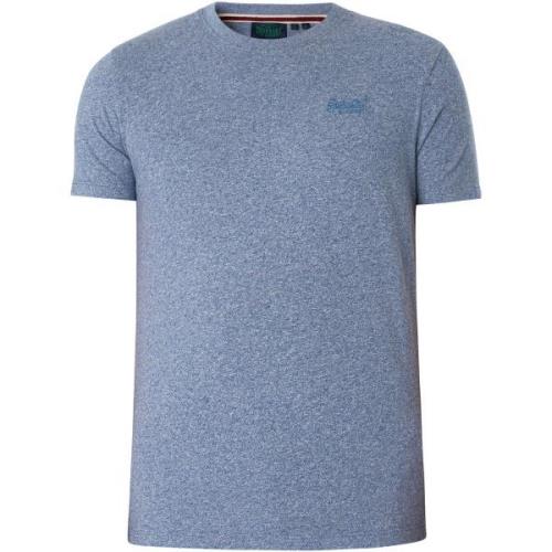 T-shirt Korte Mouw Superdry Essentieel EMB-T-shirt met logo