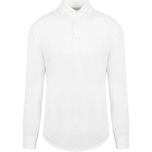 T-shirt Profuomo Camiche Poloshirt Wit