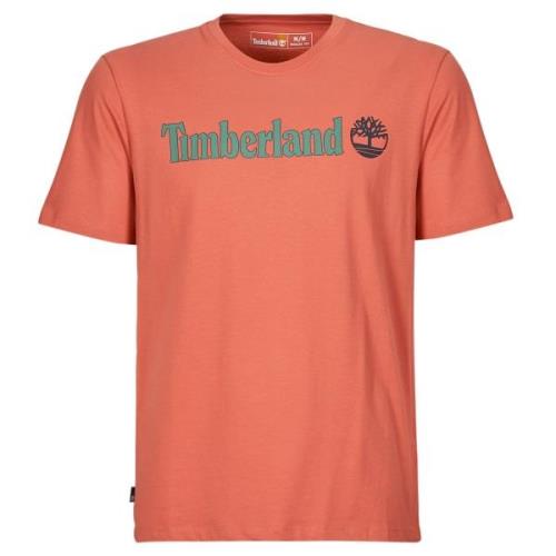 T-shirt Korte Mouw Timberland Linear Logo Short Sleeve Tee