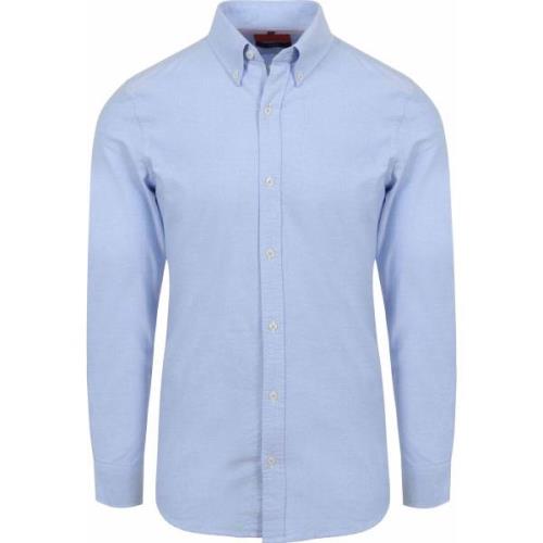 Overhemd Lange Mouw Suitable Overhemd Oxford Lichtblauw