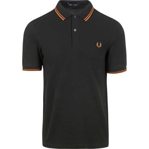 T-shirt Fred Perry Polo M3600 Zwart V30