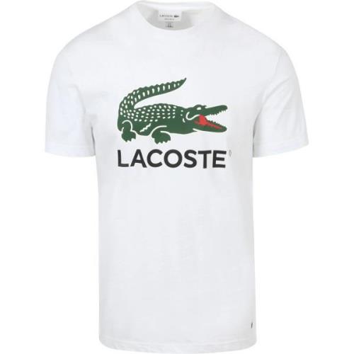 T-shirt Lacoste T-Shirt Logo Wit