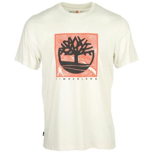 T-shirt Korte Mouw Timberland Tree Logo Short Sleeve