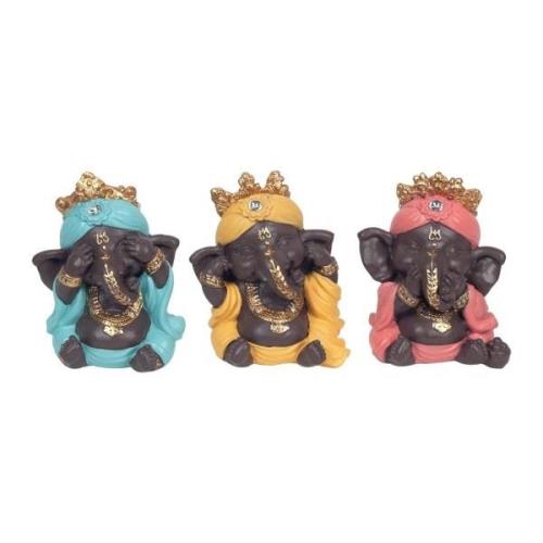 Beeldjes Signes Grimalt Ganesh Ik Zie-Hoor-Speak 3U