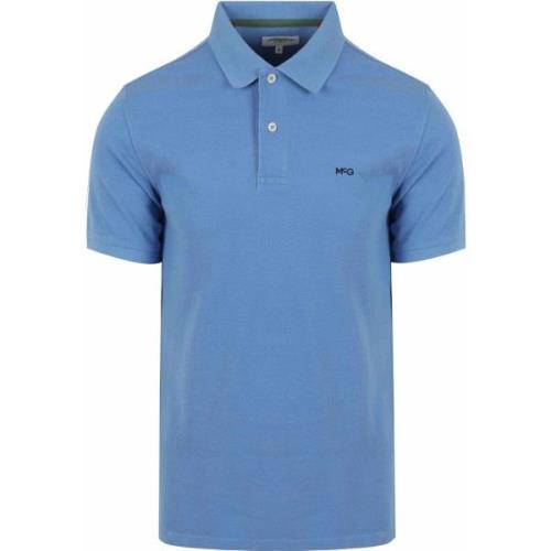 T-shirt Mcgregor Classic Piqué Polo Mid Blauw