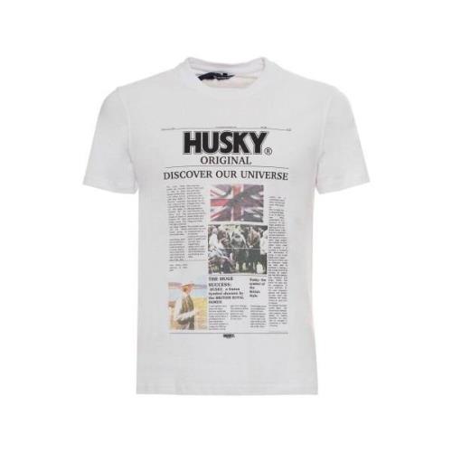 T-shirt Korte Mouw Husky hs23beutc35co196-tyler-c454-f46 white