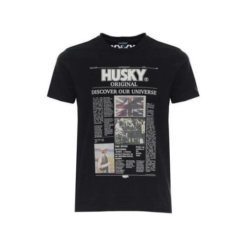 T-shirt Korte Mouw Husky hs23beutc35co196-tyler-c002-f46 black