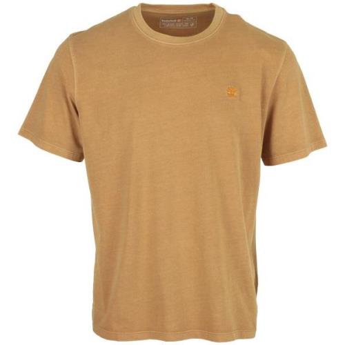 T-shirt Korte Mouw Timberland Garment Dye Short Sleeve