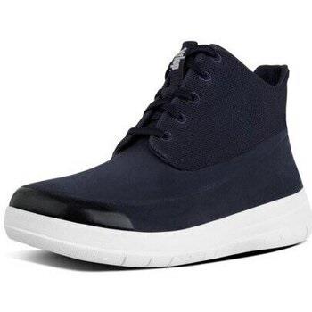 Lage Sneakers FitFlop SPORTY-POP TM SOFTY HIGH-TOP SUPERNAVY SUEDE