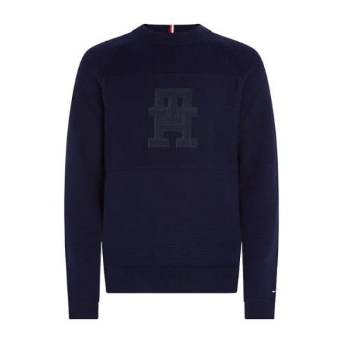 Trui Tommy Hilfiger MONOGRAM CREW NECK MW0MW33085