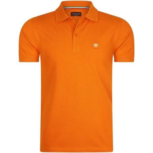 Polo Shirt Korte Mouw Cappuccino Italia Polo Plain Pique