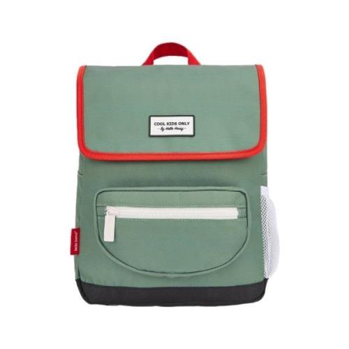 Rugzak Hello Hossy Forest Kids Backpack - Vert/Blanc/Rouge