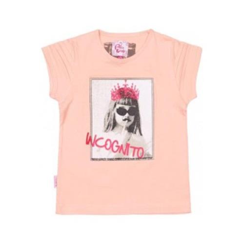 T-shirt Korte Mouw Miss Girly T-shirt manches courtes fille FRISCO