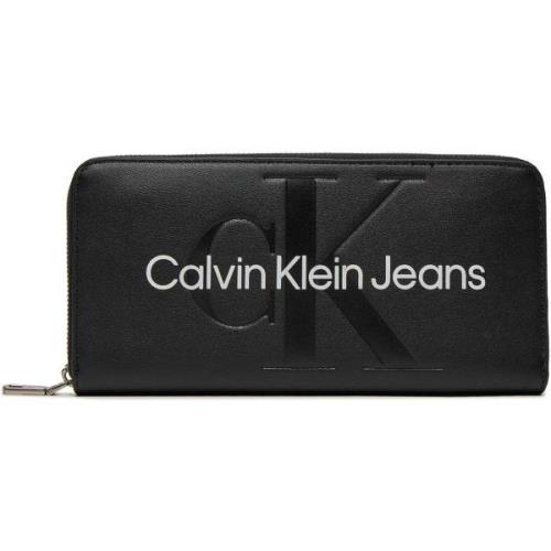 Portemonnee Calvin Klein Jeans SCULPTED ZIP AROUND MONO K60K607634