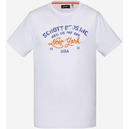 T-shirt Korte Mouw Schott TSTOBY