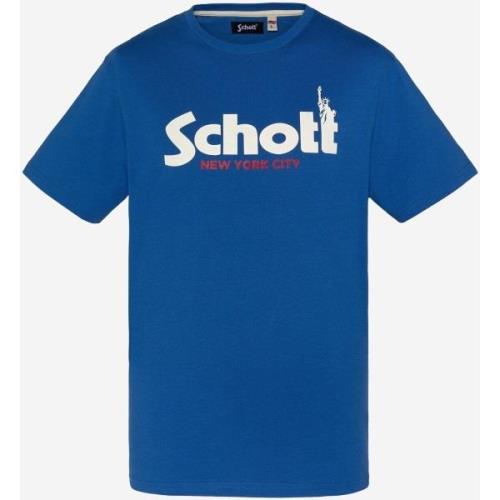T-shirt Korte Mouw Schott TSTROY