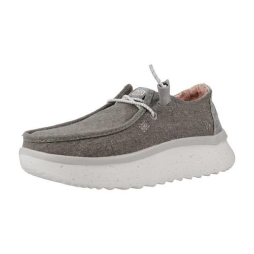 Nette schoenen HEYDUDE WENDY PEAK CHAMBRAY