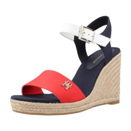 Sandalen Tommy Hilfiger STRIPES WEDGE