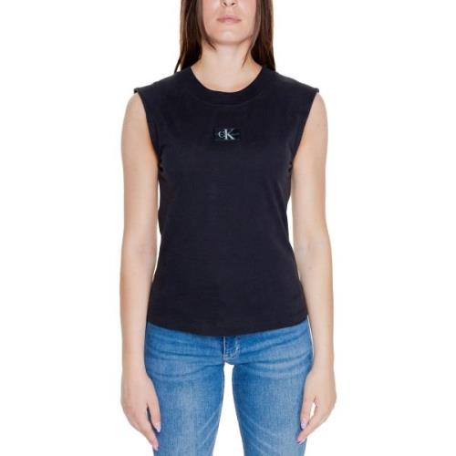 T-shirt Korte Mouw Calvin Klein Jeans WOVEN LABEL LOOSE J20J223560