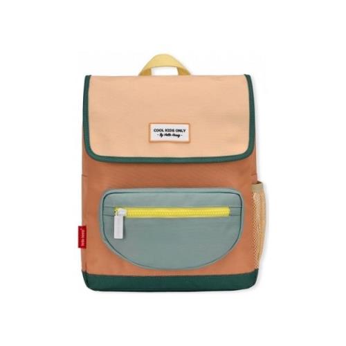 Rugzak Hello Hossy Mini Hunter Kid Backpack - Orange/Vert