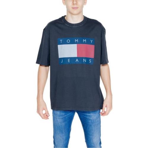 Polo Shirt Lange Mouw Tommy Hilfiger TJM OVZ BIG FLAG TEE DM0DM18547