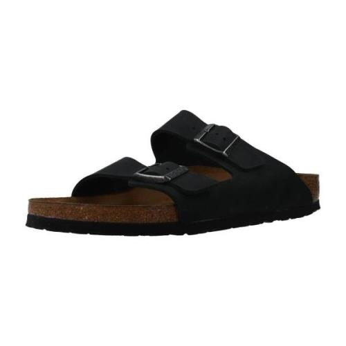 Sandalen Birkenstock Arizona NU Oiled Black