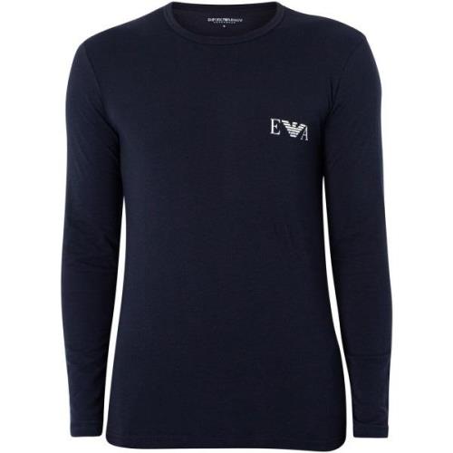 Pyjama's / nachthemden Emporio Armani Lounge T-shirt met lange mouwen ...