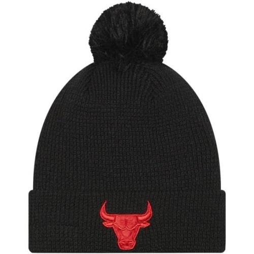 Muts New-Era Team Pop Bobble Beanie Chicago Bulls Hat