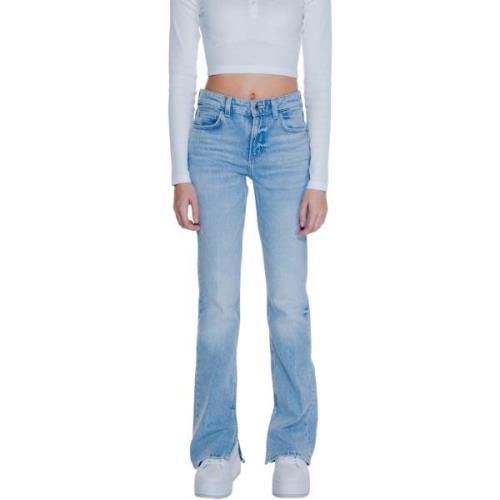 Straight Jeans Guess PAULETTE FLARE SPLIT W4YA0Z D5DD6