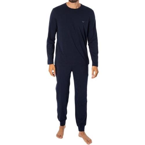 Pyjama's / nachthemden Emporio Armani Loungeset met lange mouwen