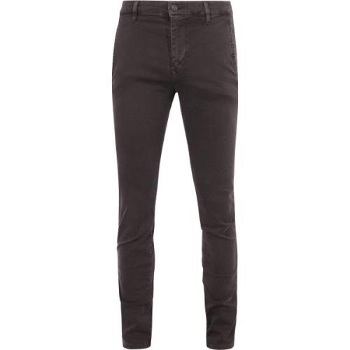 Broek Mac Jeans Driver Pants Donkerbruin