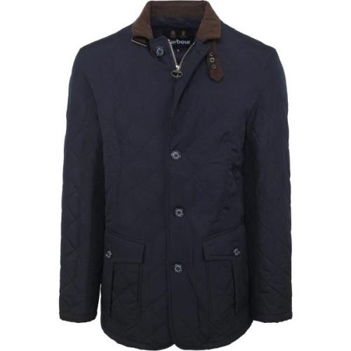 Trainingsjack Barbour Jas Quilted Lutz Donkerblauw