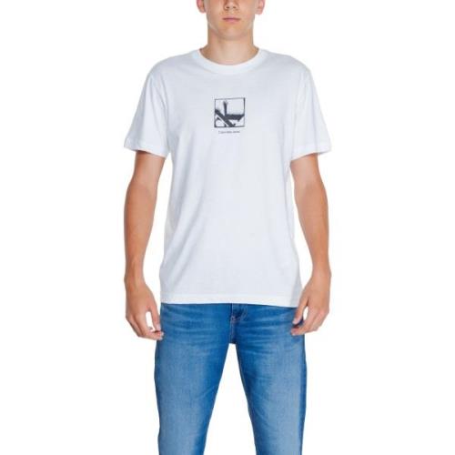 Polo Shirt Lange Mouw Calvin Klein Jeans GRID BOX TEE J30J325687