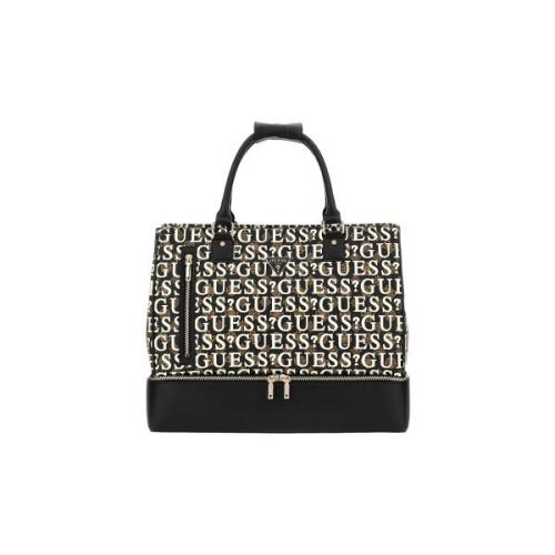 Boodschappentas Guess STARK ZIP BOTTOM SHOPPER TOTE