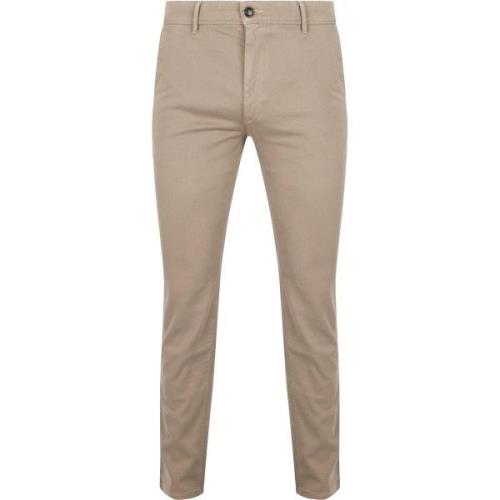 Broek BOSS Chino Slim Beige