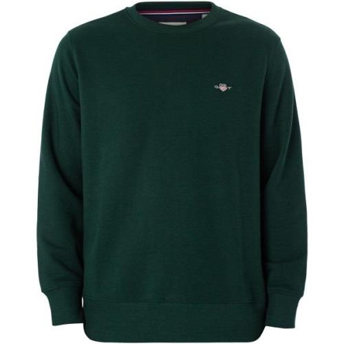 Sweater Gant Normaal Logo-Sweatshirt