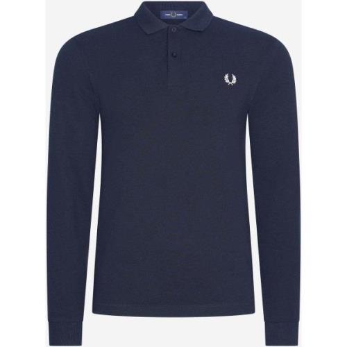 Polo Shirt Lange Mouw Fred Perry LS plain shirt