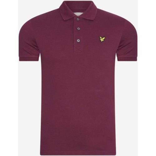 T-shirt Lyle &amp; Scott Plain polo shirt