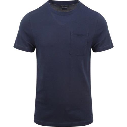 T-shirt Suitable Cooper T-shirt Donkerblauw