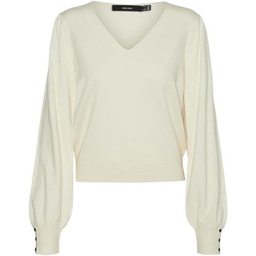 Trui Vero Moda VMHOLLYKARIS LS V-NECK PULLOVER BOO 10310578