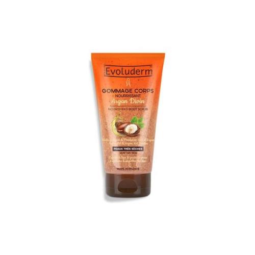 Hydraterend en voedend Evoluderm Divine Argan Voedende Body Scrub 100m...