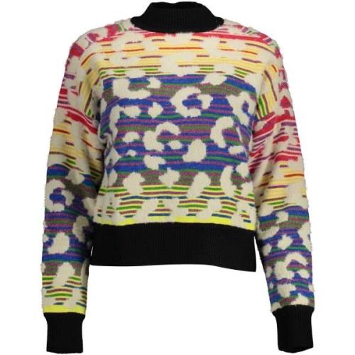 Sweater Desigual Shirt met lange mouwen met contrasterende details